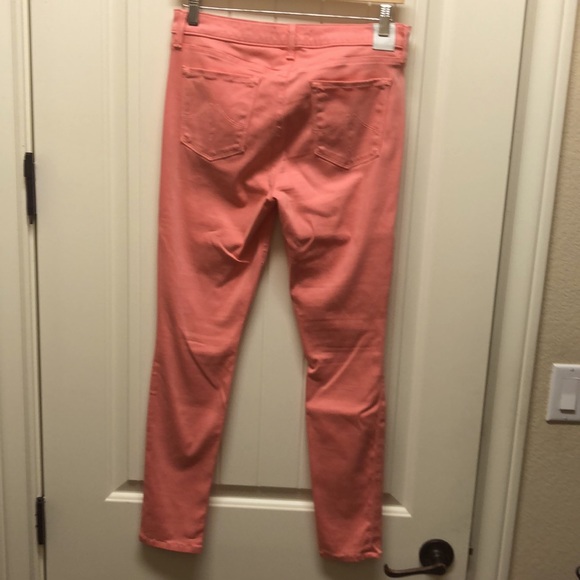 Level 99 NWOT Size 29 Coral Skinny Jeans - Picture 5 of 7